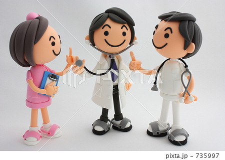 医者と看護師 735997