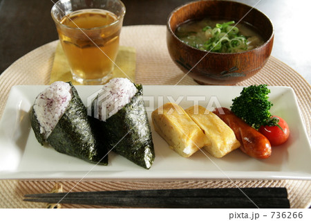 朝食　横撮り＃02 736266