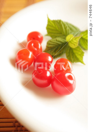 ゆすらうめの実-3 744646