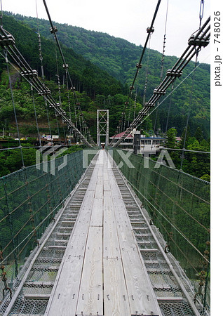 日本一の吊橋 748026