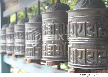 新西国第二番太融寺　マニ車 755830