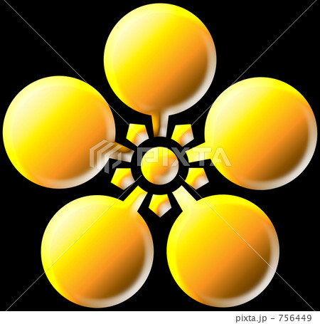 梅鉢紋 梅鉢紋 756449