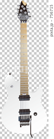 エレキギター クリアホワイト エレキギター クリアホワイト 756715