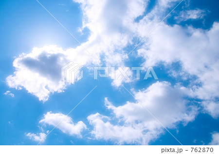 青空と白い雲 青空と白い雲 762870