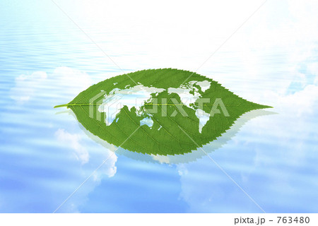 葉っぱの世界地図 763480