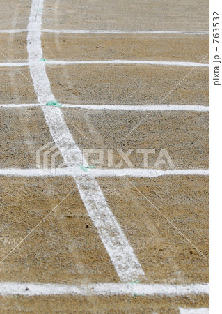 運動会のライン 763532