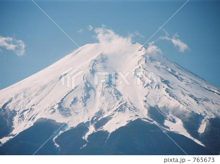 富士山　富士吉田駅から 765673