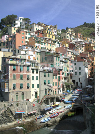 世界遺産チンクエテッレ「リオマジョーレの町並み」 768599