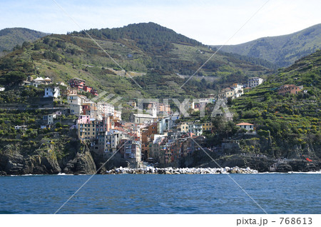 海から見たリオマジョーレの町並み 768613