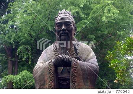 孔子像＠湯島聖堂 770046