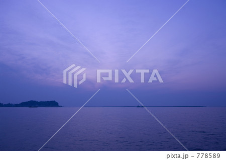 夕暮れ時の輪島港 夕暮れ時の輪島港 778589