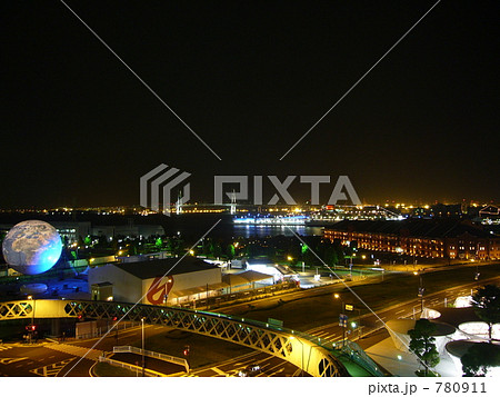 夜景に浮かぶ地球儀 夜景に浮かぶ地球儀 780911