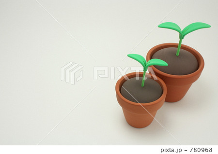 エコロジー　粘土の新芽 780968