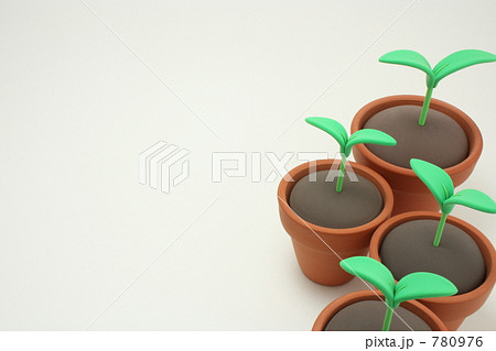 エコロジー　粘土の新芽 780976