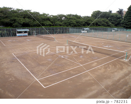 テニスコート 782231