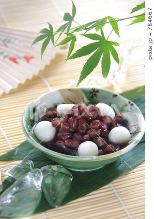 白玉のせ冷たいぜんざい 784667