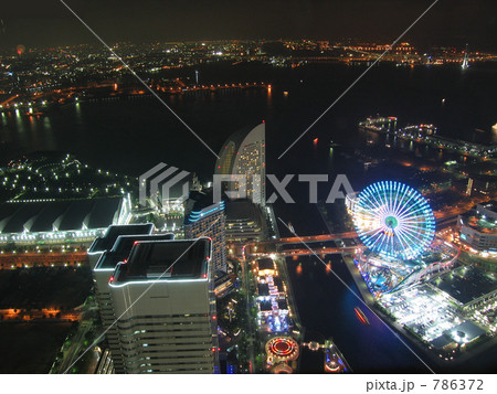 ランドマークタワーの夜景 ランドマークタワーの夜景 786372