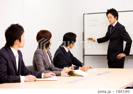 ビジネス会議 786580