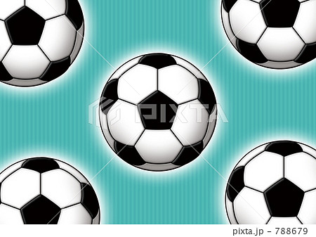 サッカーボール イラストのイラスト素材 7679
