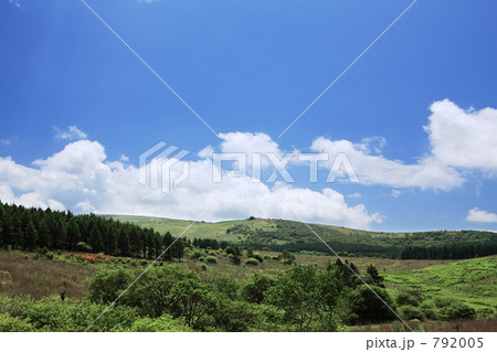 青空と八島ヶ原湿原 792005