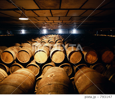 スペイン・リオハワイン樽熟成庫 793147
