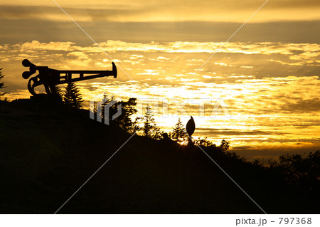 美ヶ原台上の夕焼け 797368