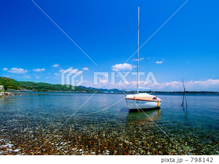 奥浜名湖のヨット 798142