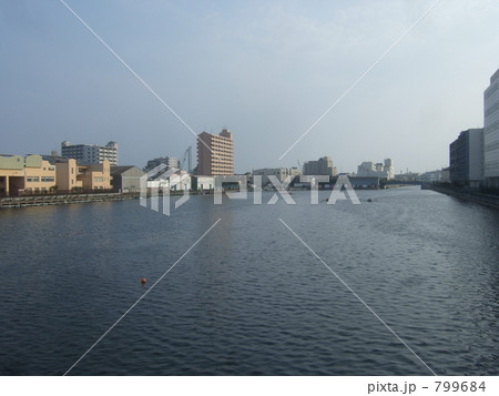 兵庫運河でレガッタの練習 兵庫運河でレガッタの練習 799684