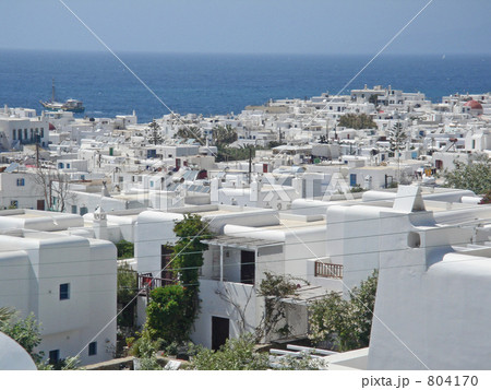 ミコノスタウンの家並み ミコノスタウンの家並み 804170