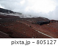 赤土の富士山を行く 805127
