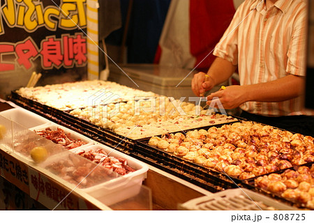 屋台　たこ焼き 808725