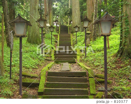 白河の関　参道 810377