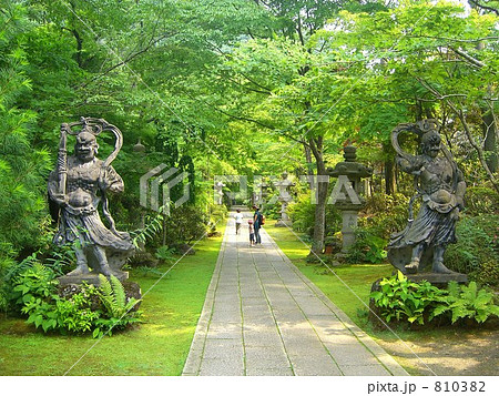 山本不動尊　仁王像 810382