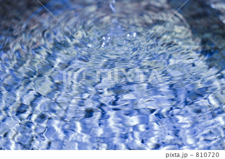 地下から湧き出る天然水 810720