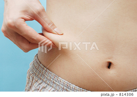 贅肉をつまむ手 814306