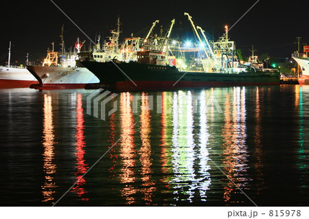 気仙沼湾の夜景 気仙沼湾の夜景 815978