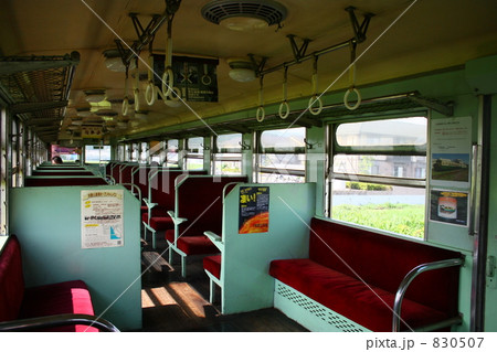 紀州鉄道キハ６０３車内 830507