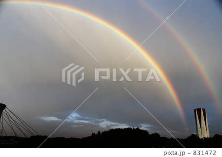 珍しい二重虹 831472