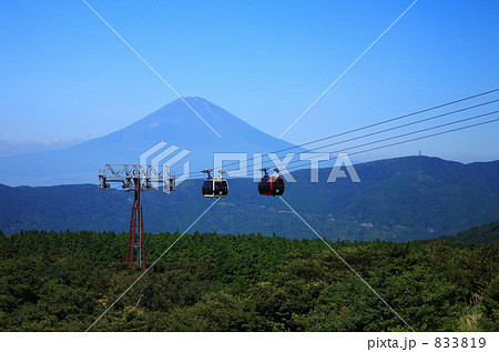 箱根ロープウェイと富士山 箱根ロープウェイと富士山 833819