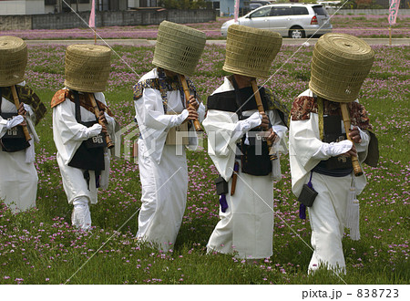 れんげまつり虚無僧1 838723