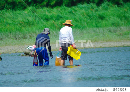 この辺りでシジミ取り 842393