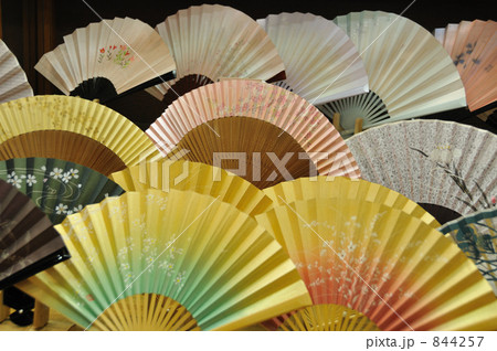 清水寺三年坂の京扇子 844257