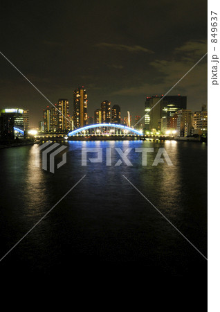 永代橋夜景 永代橋夜景 849637