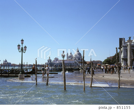 満ち潮のサンマルコ広場_ベネチア 満ち潮のサンマルコ広場_ベネチア 851155