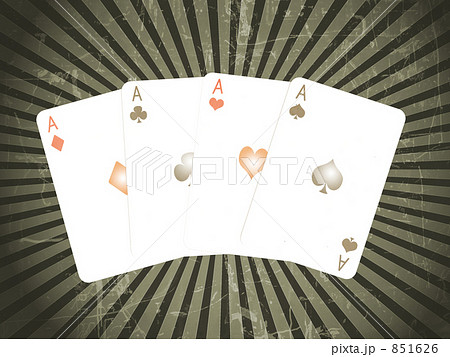 色あせたトランプ 色あせたトランプ 851626