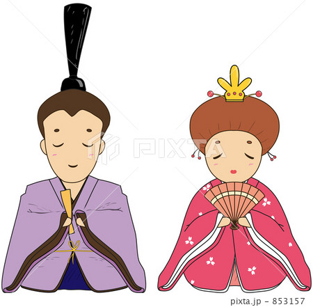 ほのぼのおひなさま 853157