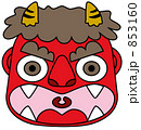 赤鬼のお面 853160