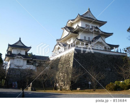 伊賀上野城 大天守と小天守 伊賀上野城 大天守と小天守 853684
