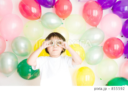 風船いっぱいの部屋シリーズ 855592