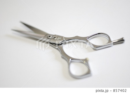 角ばったカットシザー 斜め視点 857402